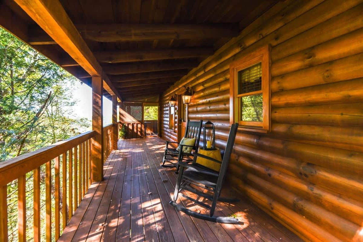 Nice View Fireplace, Hot Tub, Porch Bed, Private Sevierville Kültér fotó